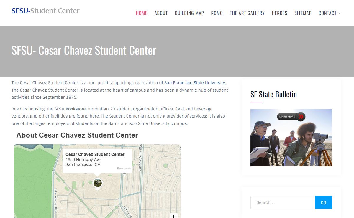 SFSU | Student Center