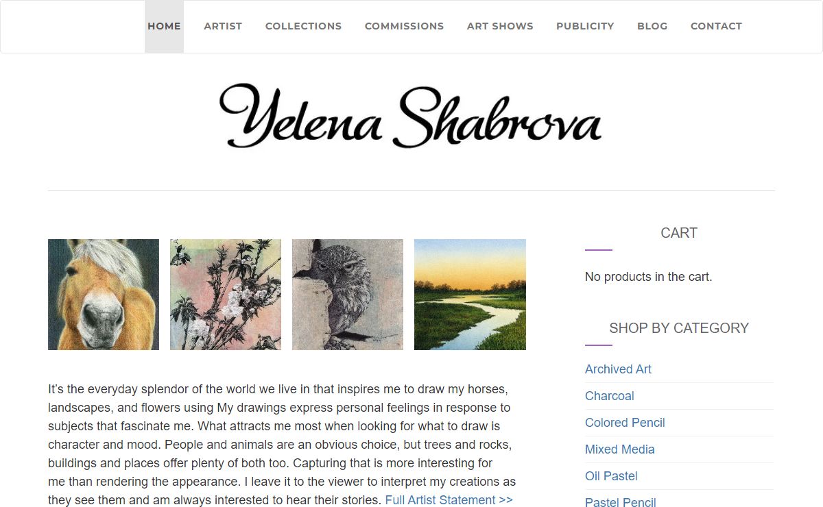 Original realistic drawings and commissions - Yelena Shabrova Art