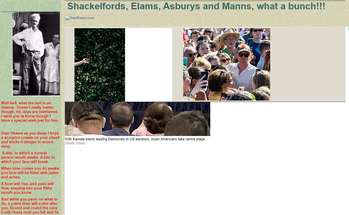 Shackelfords, Elams, Asburys and Manns, what a bunch!!!