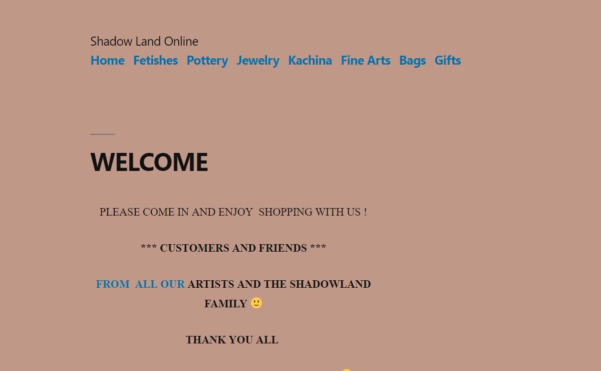 WELCOME - Shadow Land Online