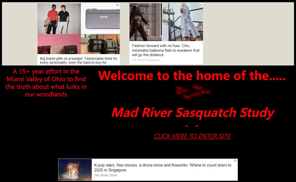 Mad River Sasquatch Study