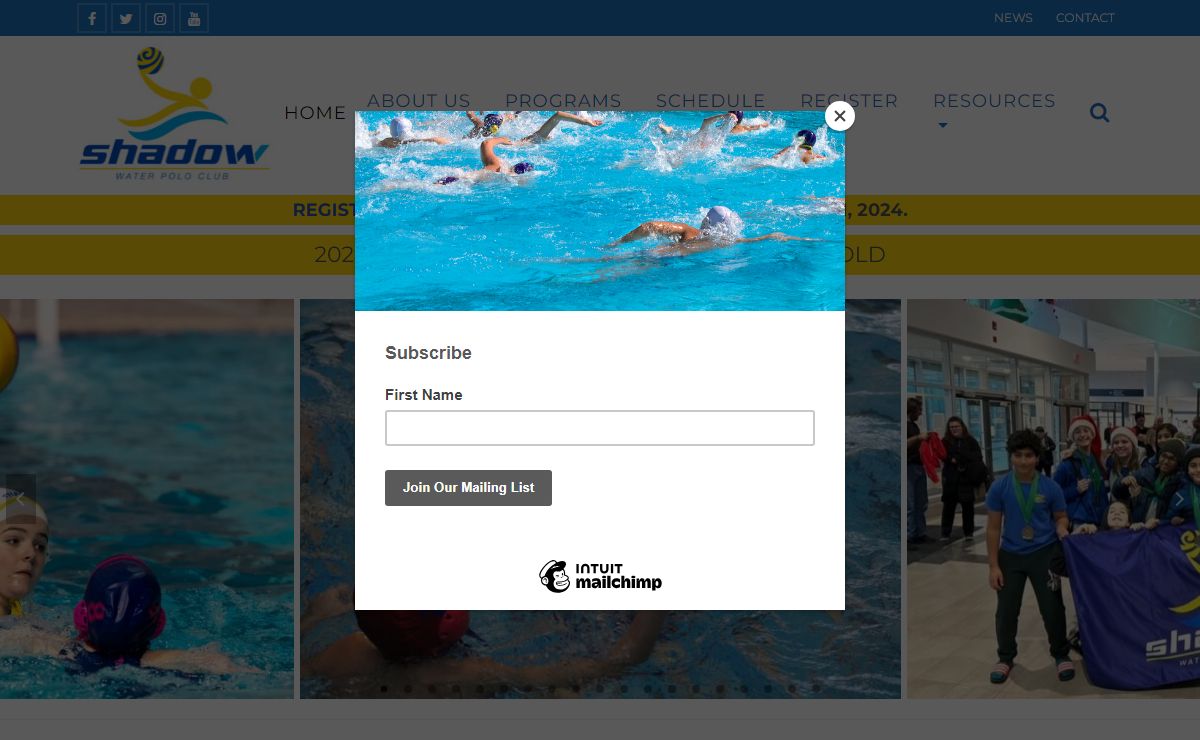 Shadow Water Polo Club in Scarborough, Ontario