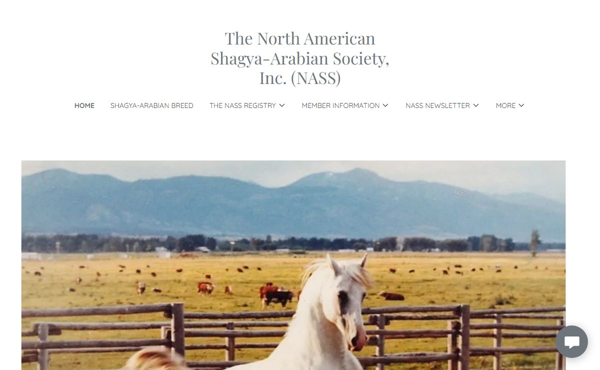 North American Shagya-Arabian Society, Inc. NASS