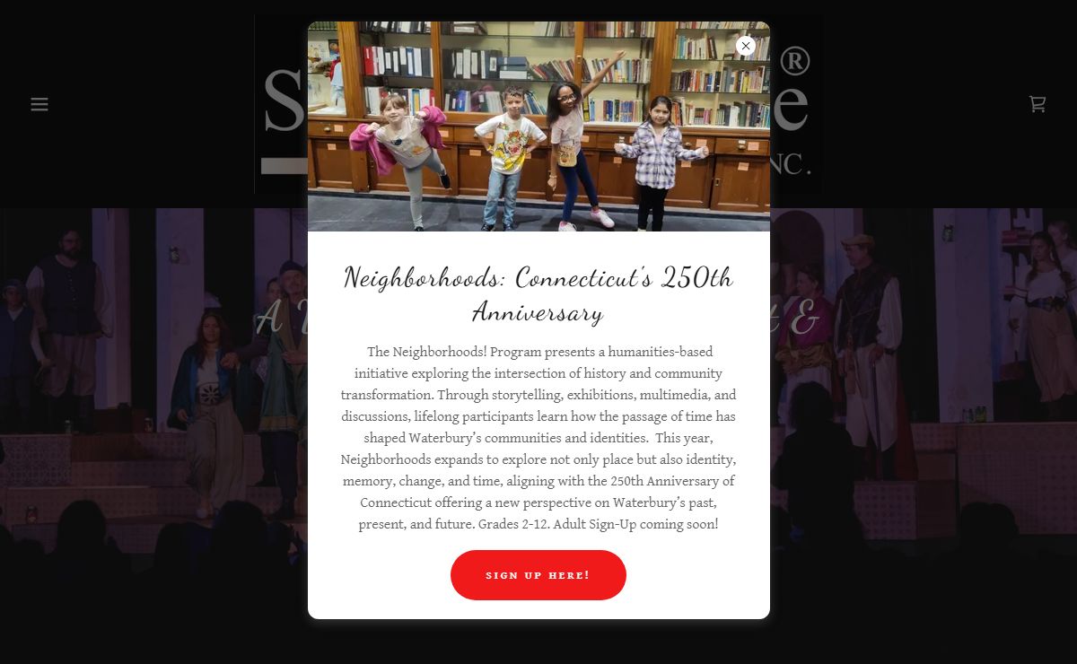 Shakesperience Productions, Inc. - Theatre, Education
