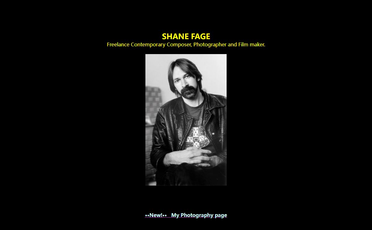 Shane Fage Music
