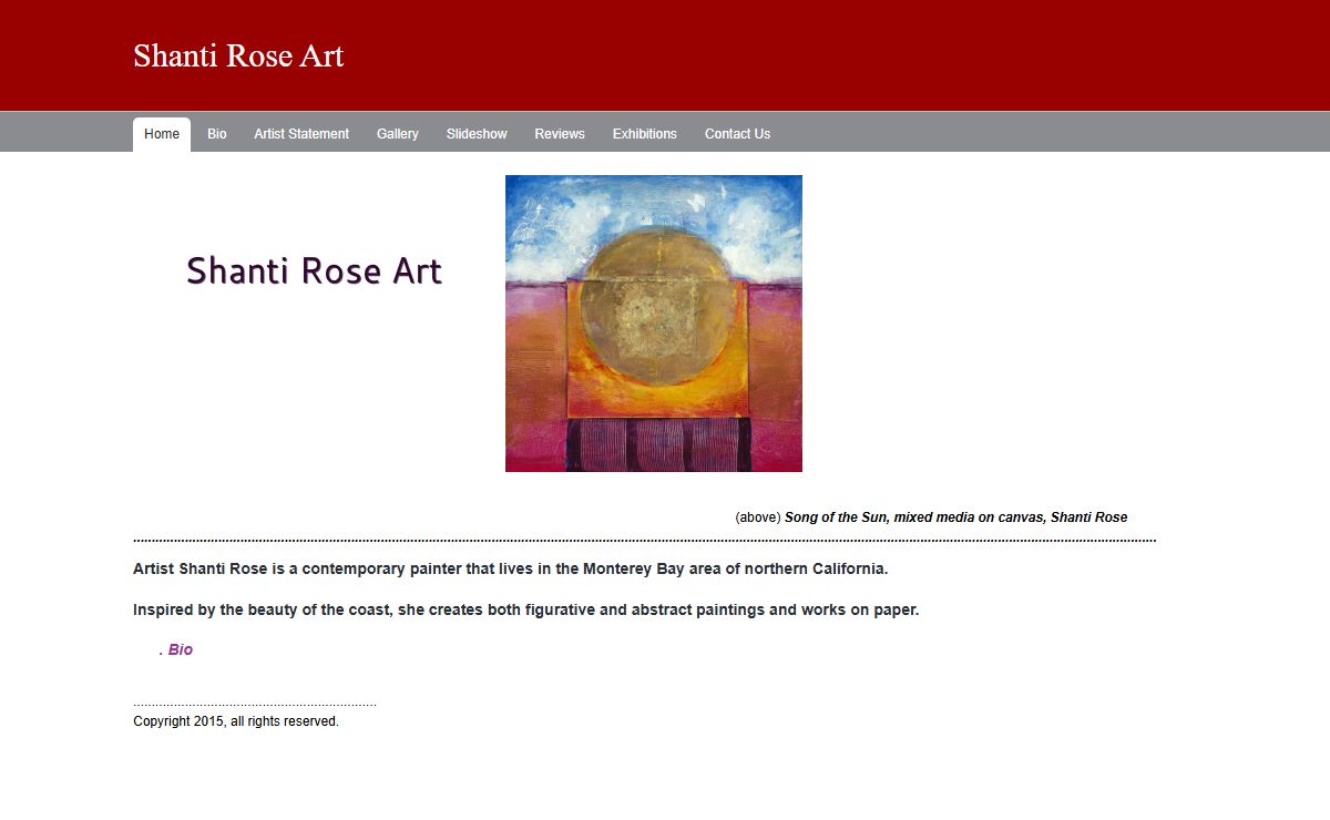 Shanti Rose Art - Home