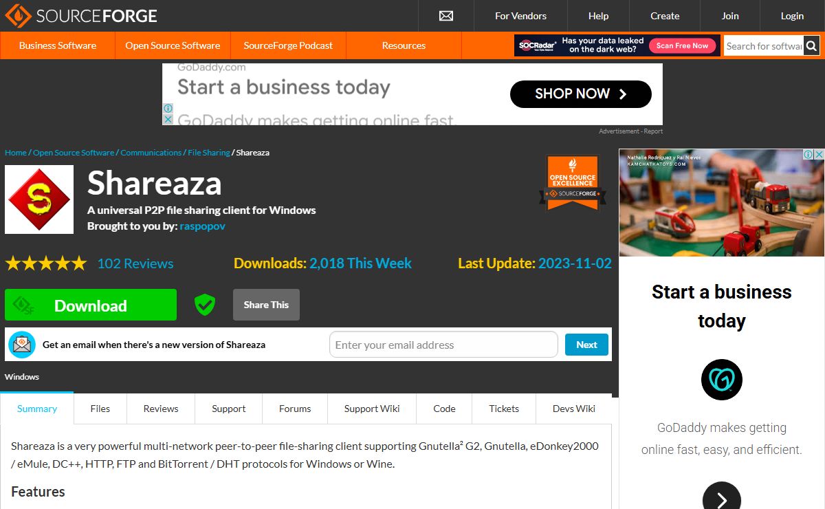 Shareaza download | SourceForge.net