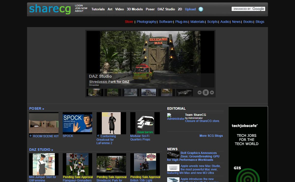 Welcome to ShareCG.com