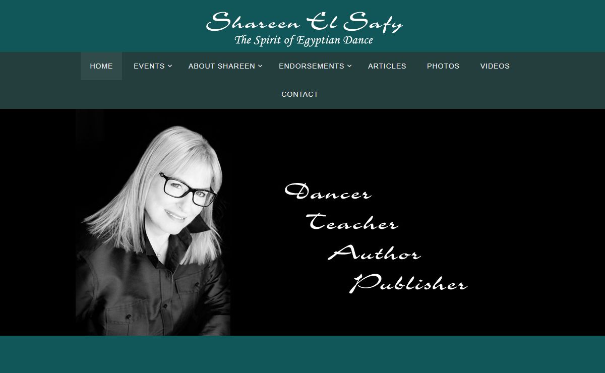 Shareen El Safy – Middle Eastern Belly Dance | Author | Teacher