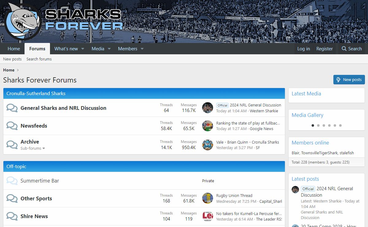 Sharks Forever Forums