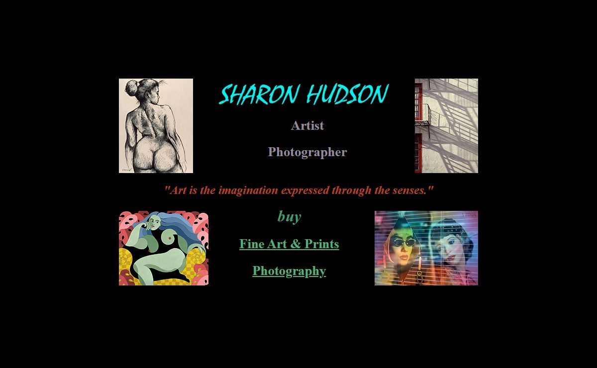 SHARON HUDSON : FINE ART and PHOTOGRAPHY. Lush and luminous original paintings and fine art photography by northern California photographer and artist SHARON HUDSON.