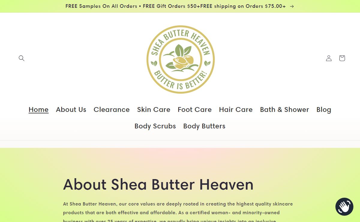 Shea Butter Heaven where Butters make better skin n hair care products