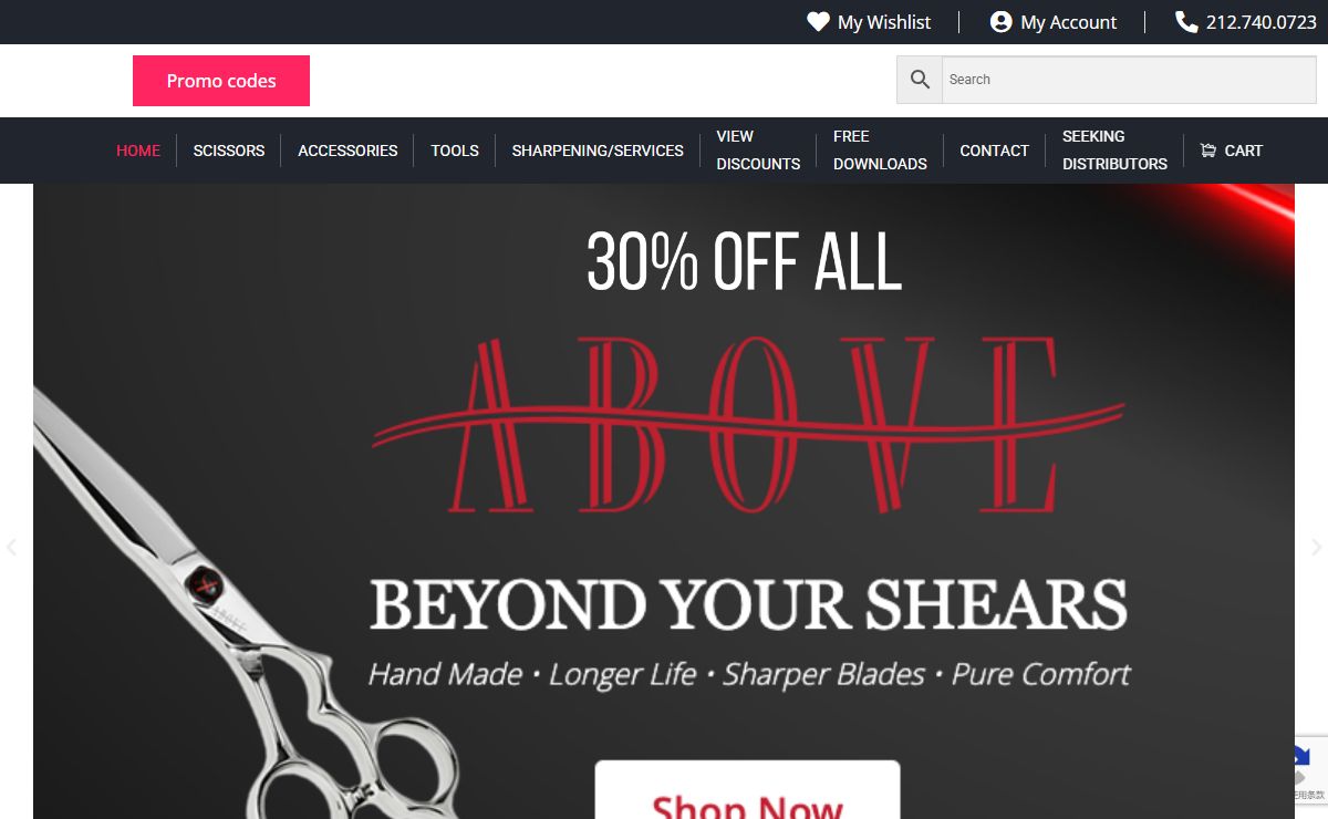Premium Hair Quality Scissors | Hair Beauty Professionals |