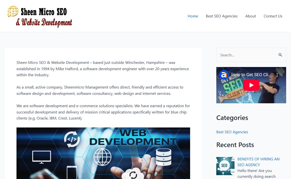 Home - Sheen Micro SEO & Website Development