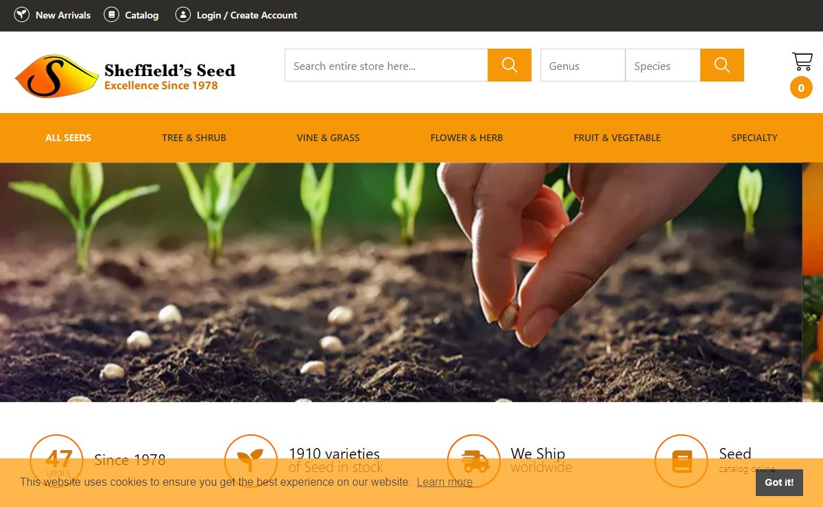Sheffield's Seed Company
