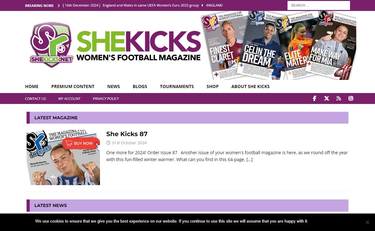 Home - SheKicks