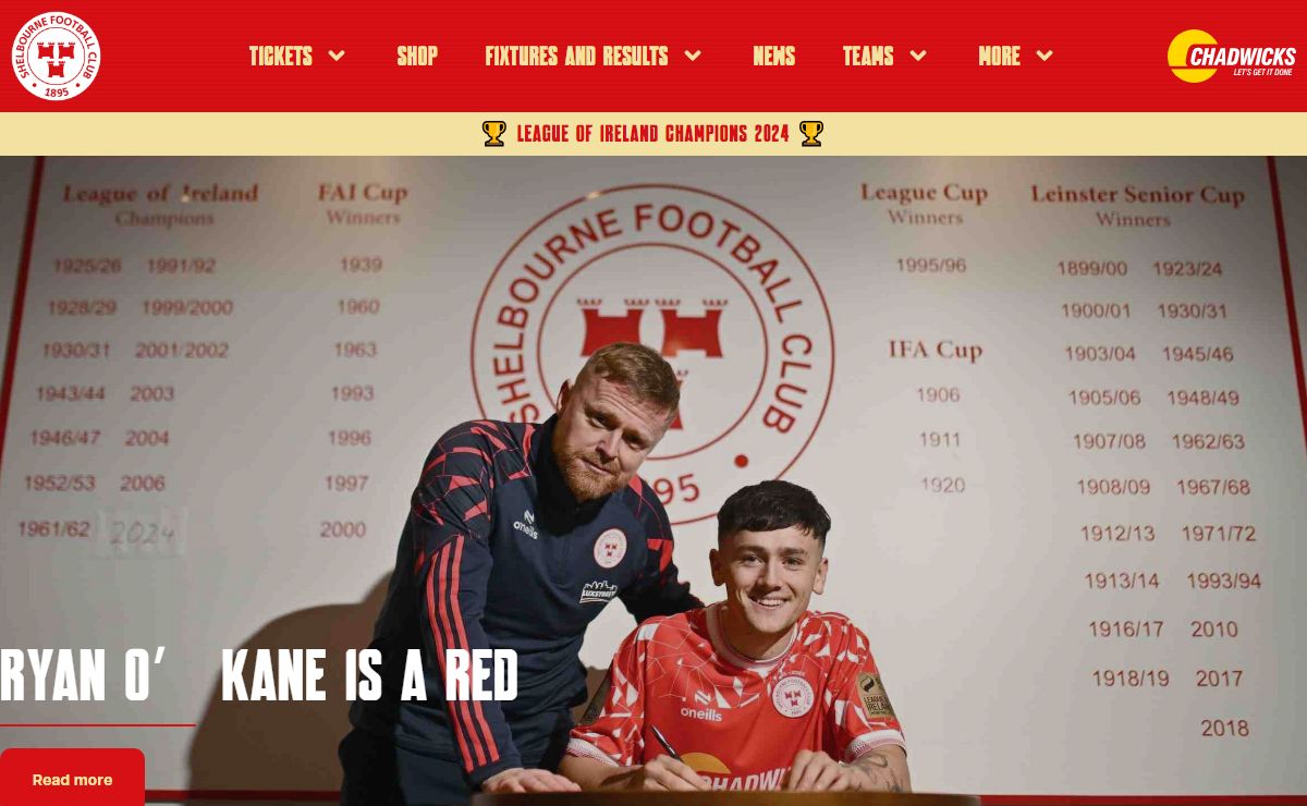 Home - Shelbourne Football Club