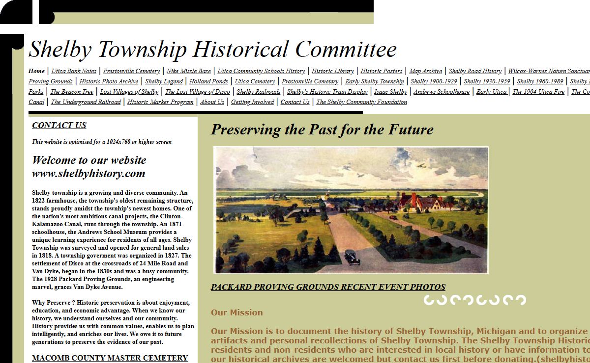 Shelby Township Historical Committee