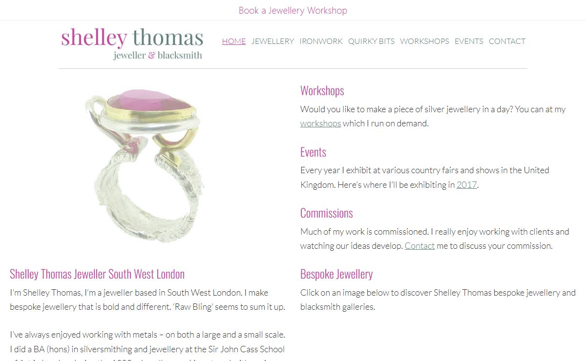 Bespoke Jewellery - Shelley Thomas Jeweller South West London
