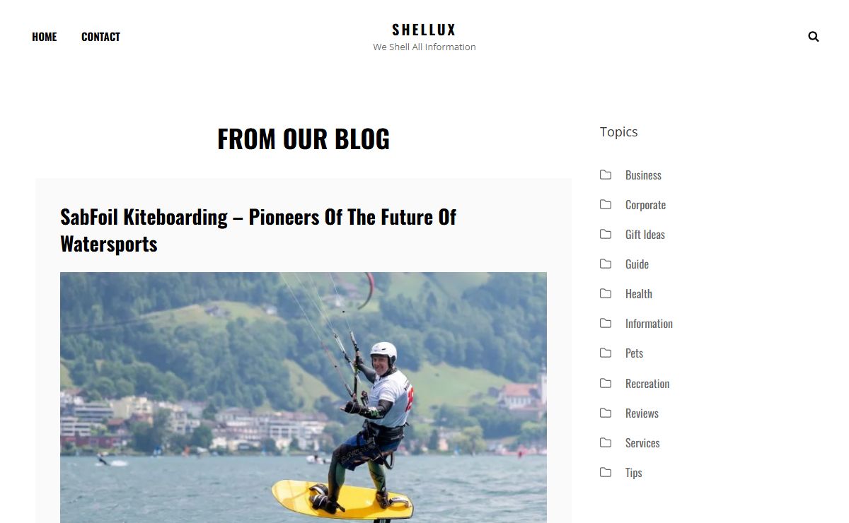 Shellux - We Shell all Information