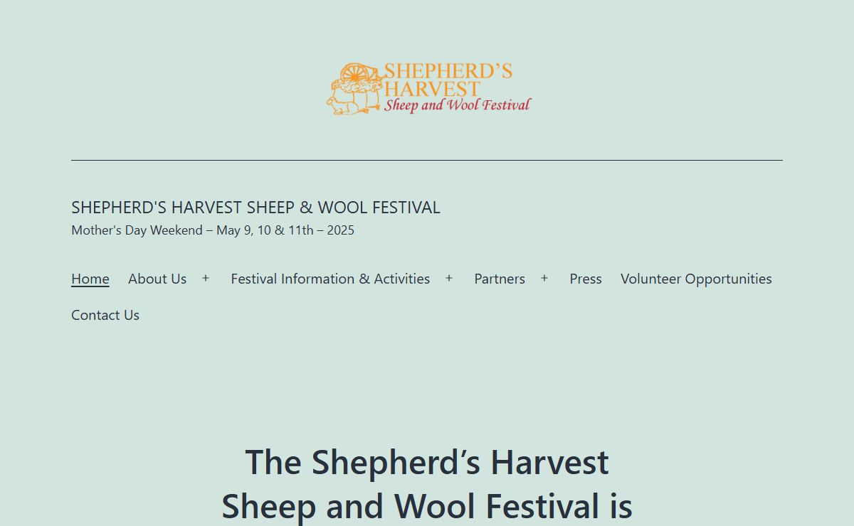 Home - Shepherd's Harvest Sheep & Wool Festival