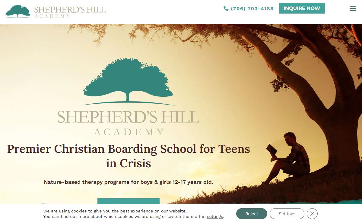 Premier Christian Boarding School for Teens in Crisis - Shepherd's Hill Academy