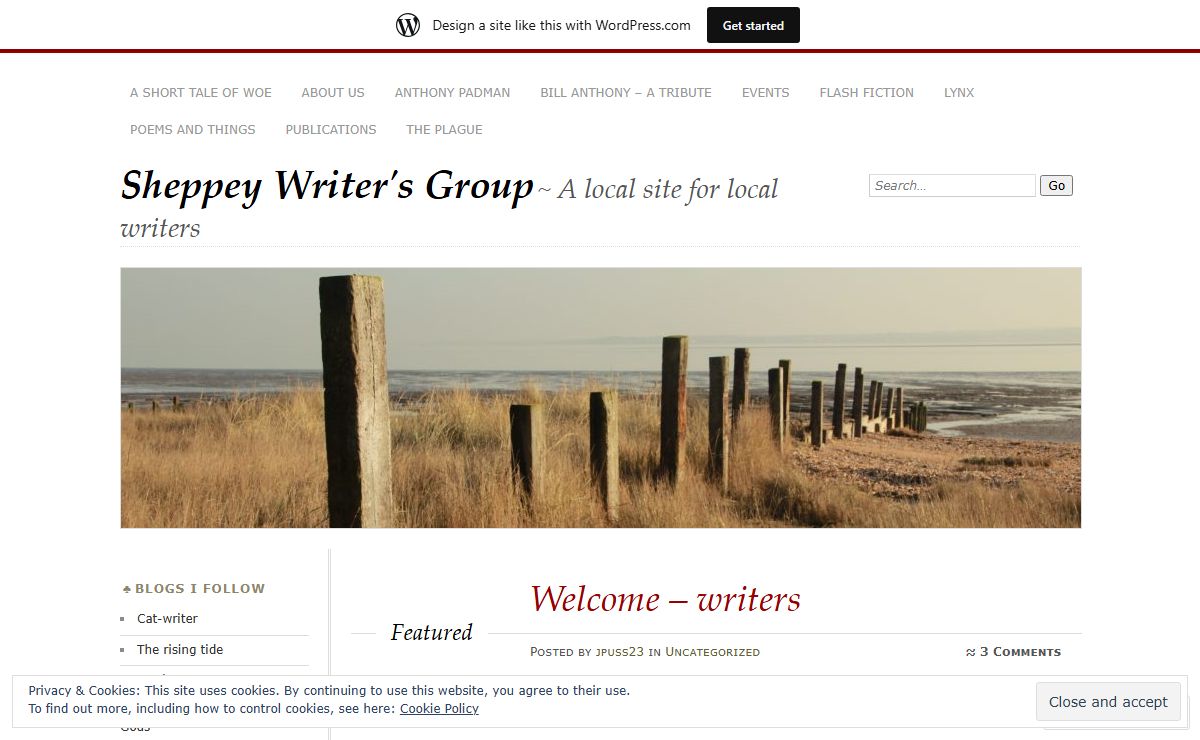 Sheppey Writer's Group | A local site for local writers