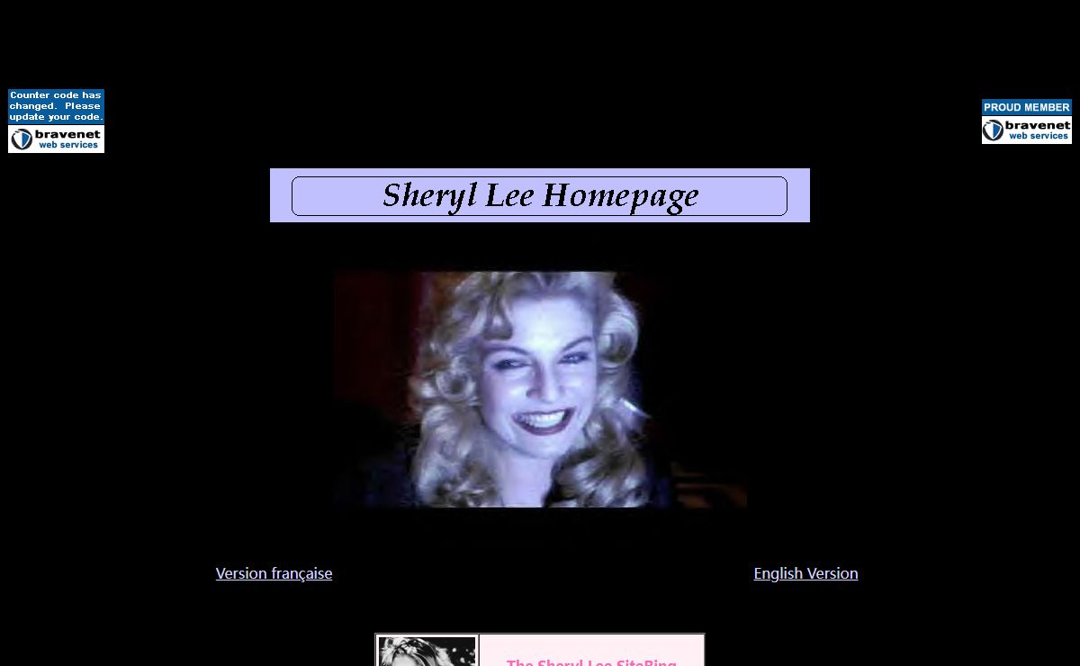 Sheryl Lee Homepage