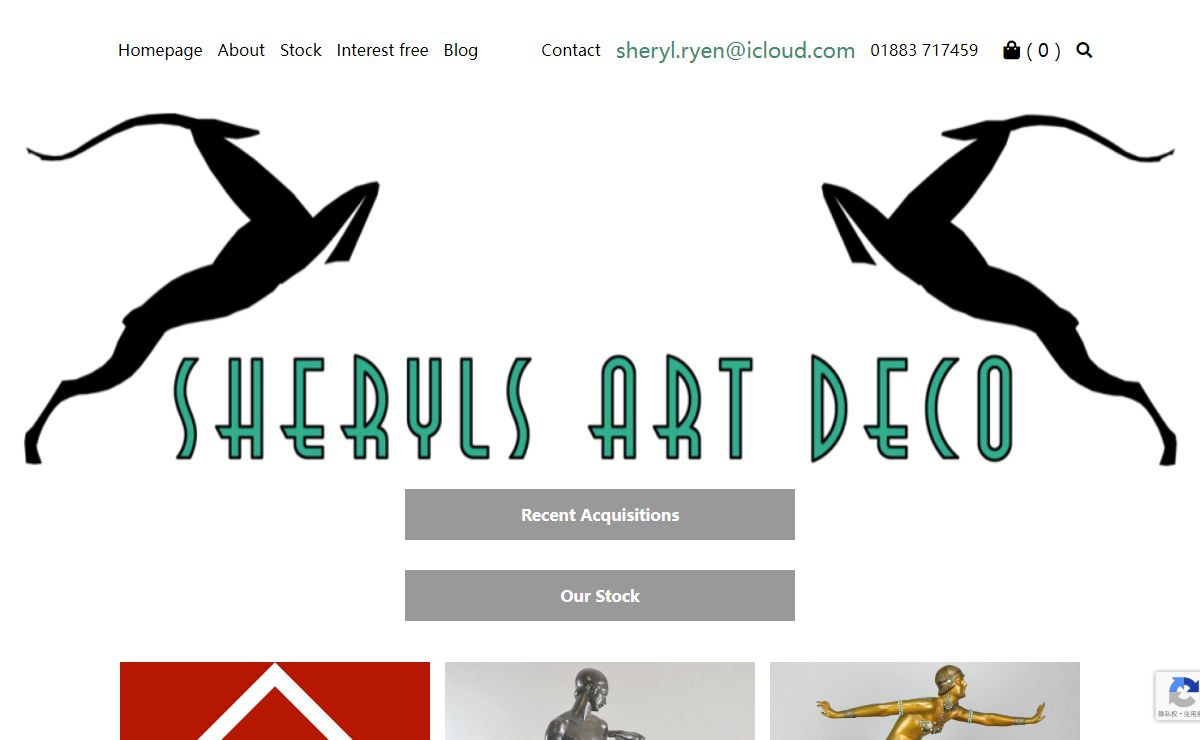Homepage - Sheryl's Art Deco Emporium