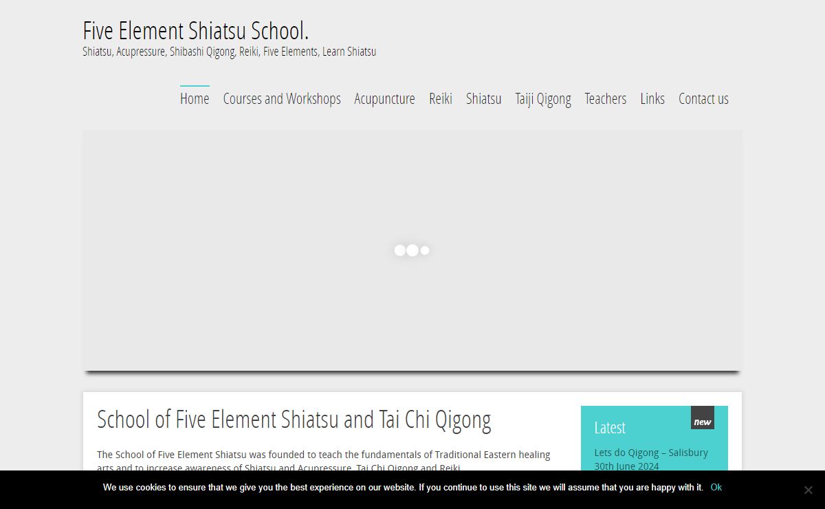 School of Five Element Shiatsu and Taiji Qigong School of Five Element Shiatsu and Tai Chi Qigong