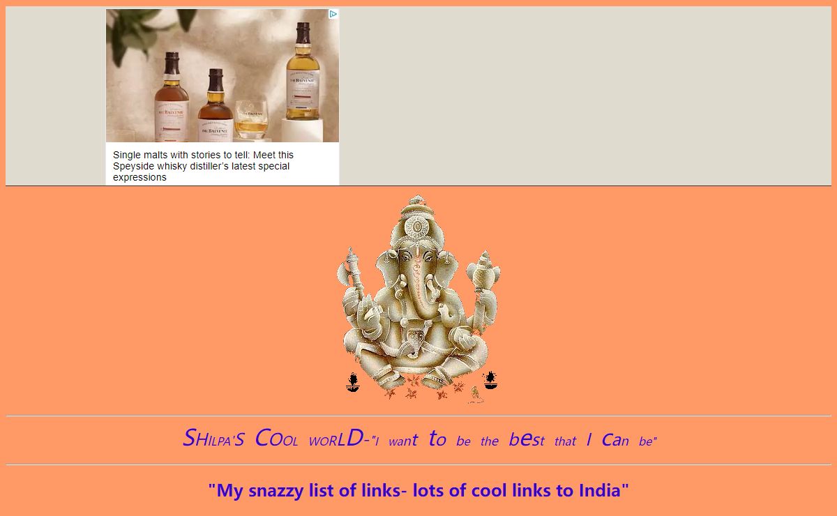 " SHILPA'S COOL WORLD "