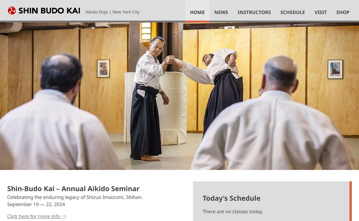 Shin-Budo Kai – Aikido Dojo | New York City