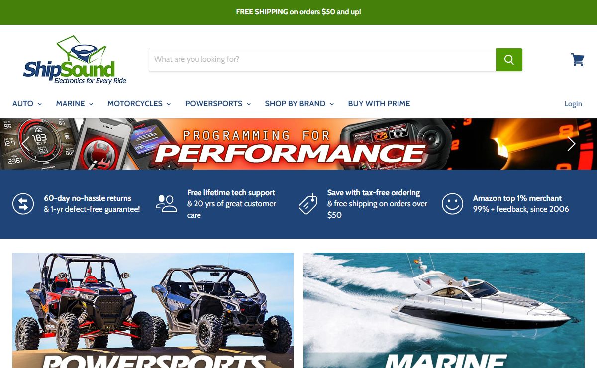 Welcome to ShipSound — ShipSound.com