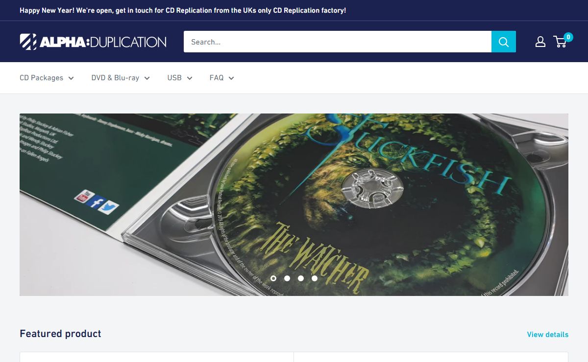 Alpha Duplication - CD Duplication and Printing