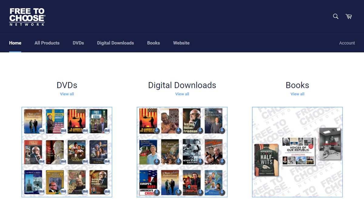 Free To Choose Network Shop