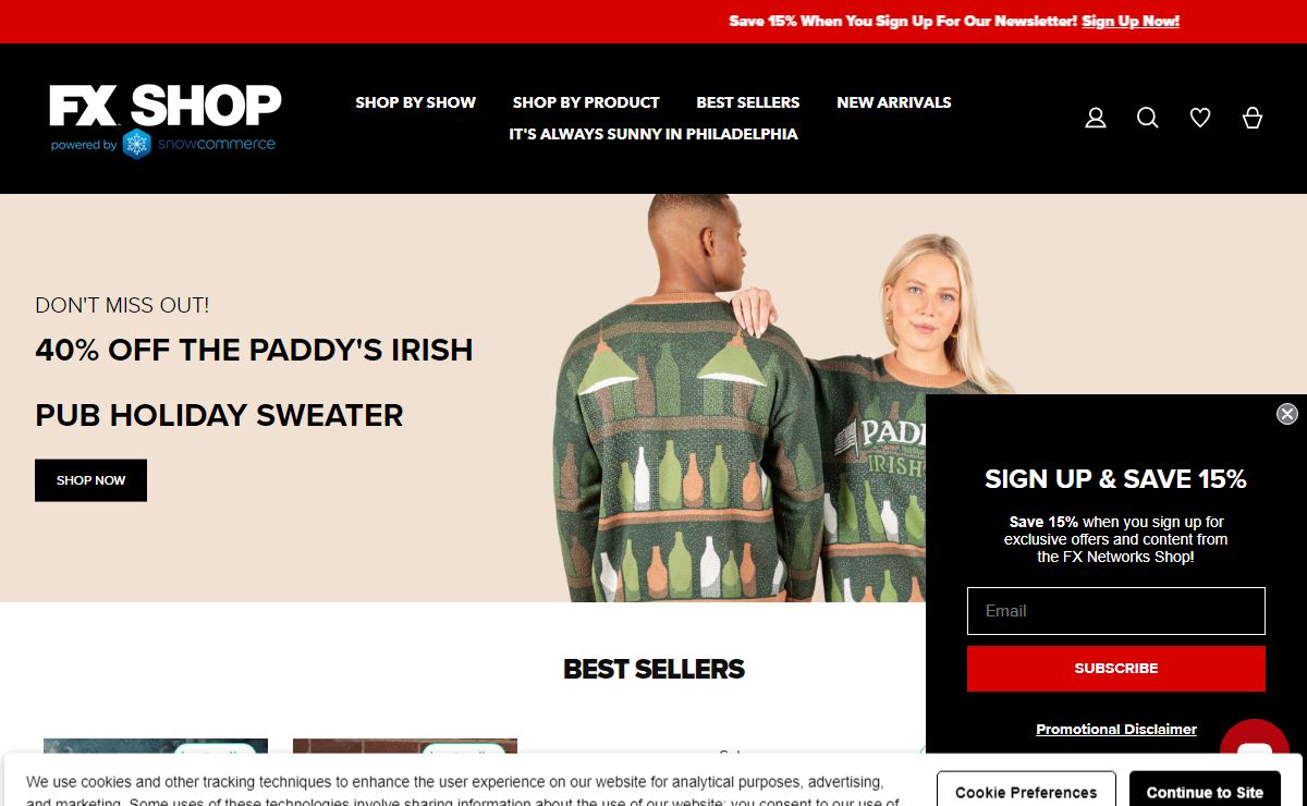 FX Networks Shop — Shop FX Networks