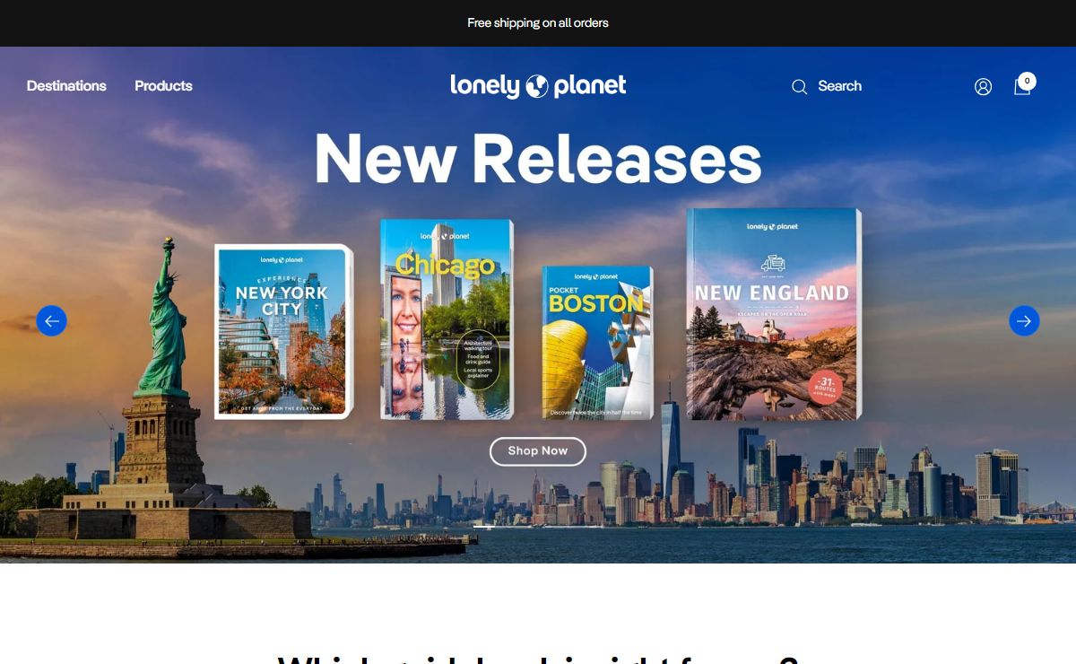 Lonely Planet Travel Guidebooks: Free Shipping & Immediate Delivery