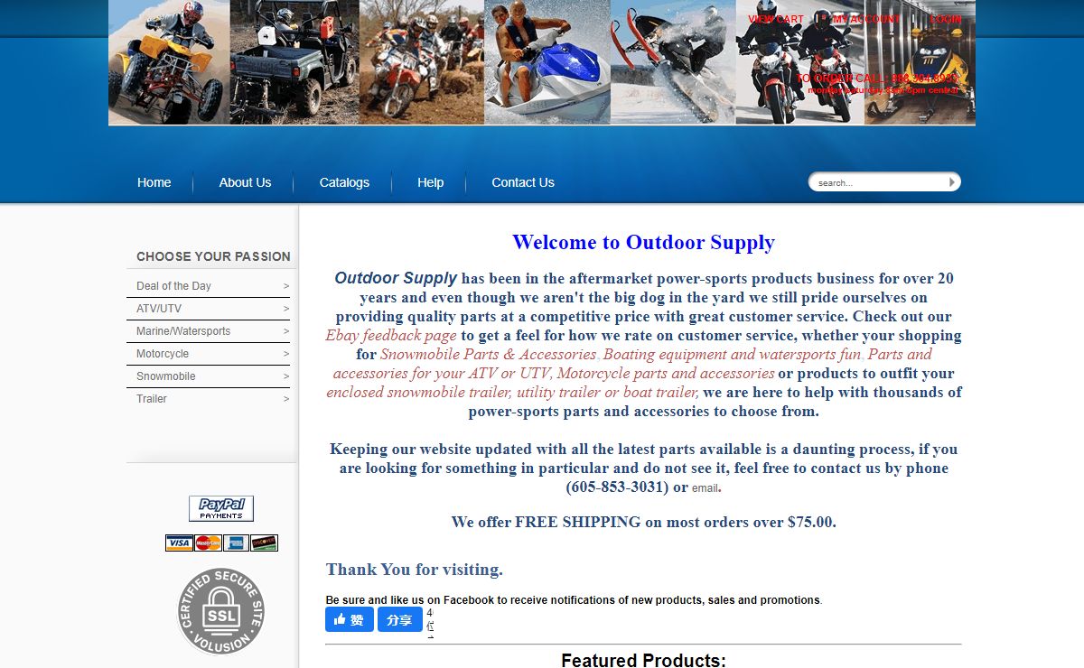 Outdoor Supply | Powersports parts and accessories