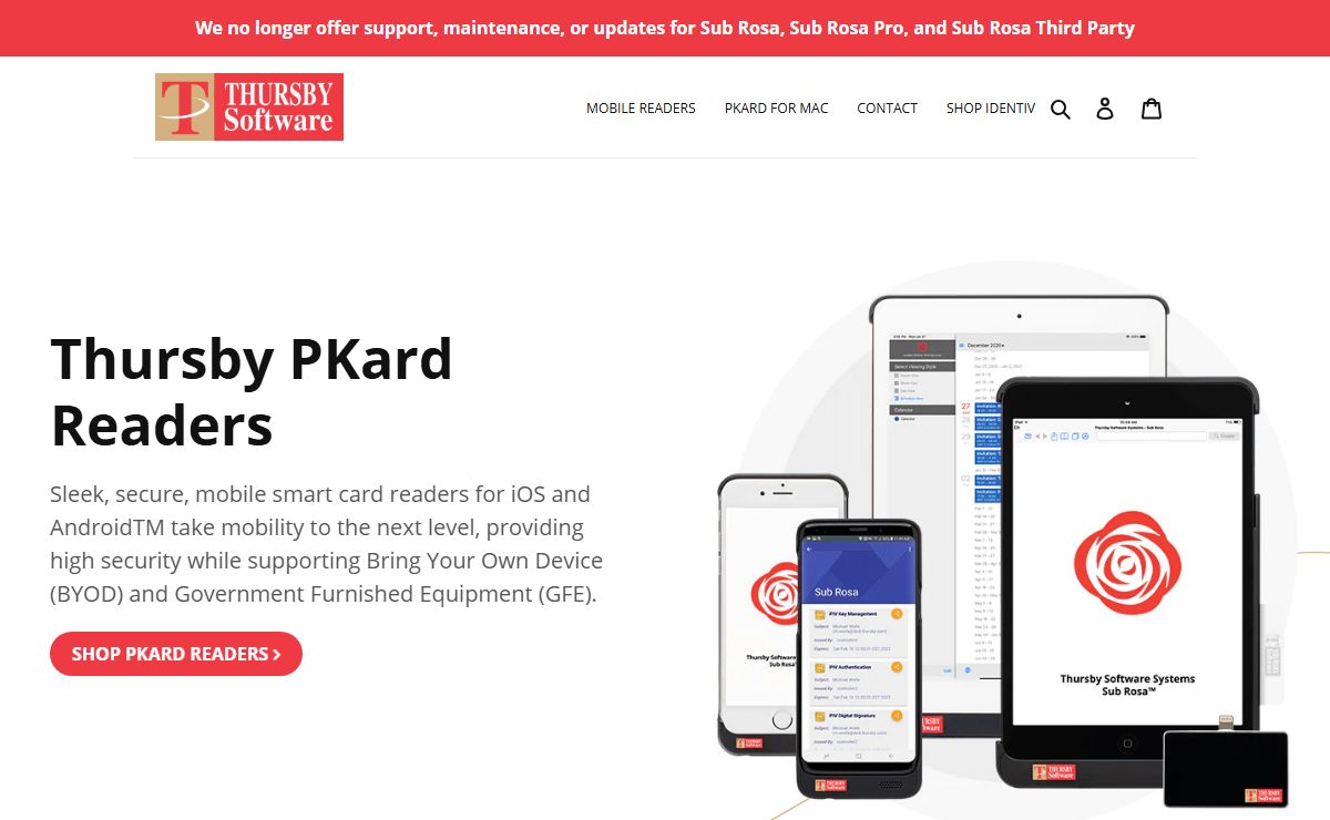 Thursby Software | Apps, Reader Cases, Dongles – Thursby by Identiv