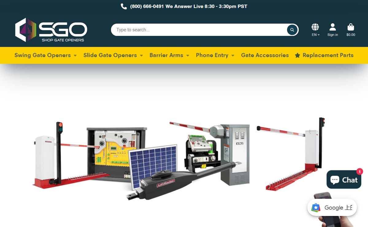 Gate Openers at Wholesale Prices – Shop Gate Openers