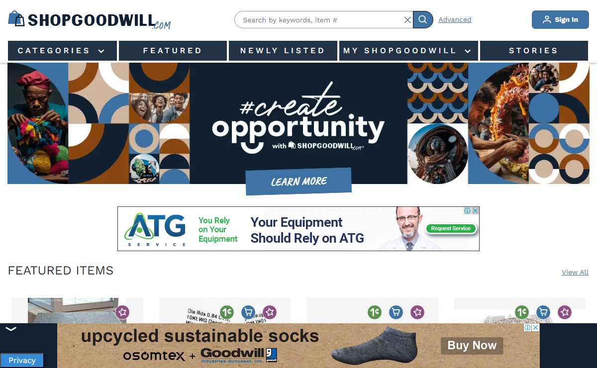 Online Thrift Store For Unique & Vintage Finds | ShopGoodwill.com