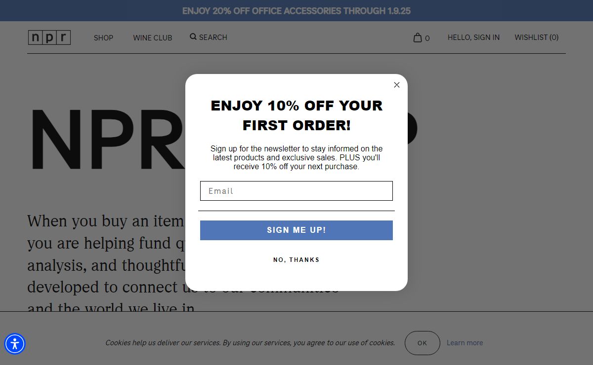 NPR Shop - NPR Shop