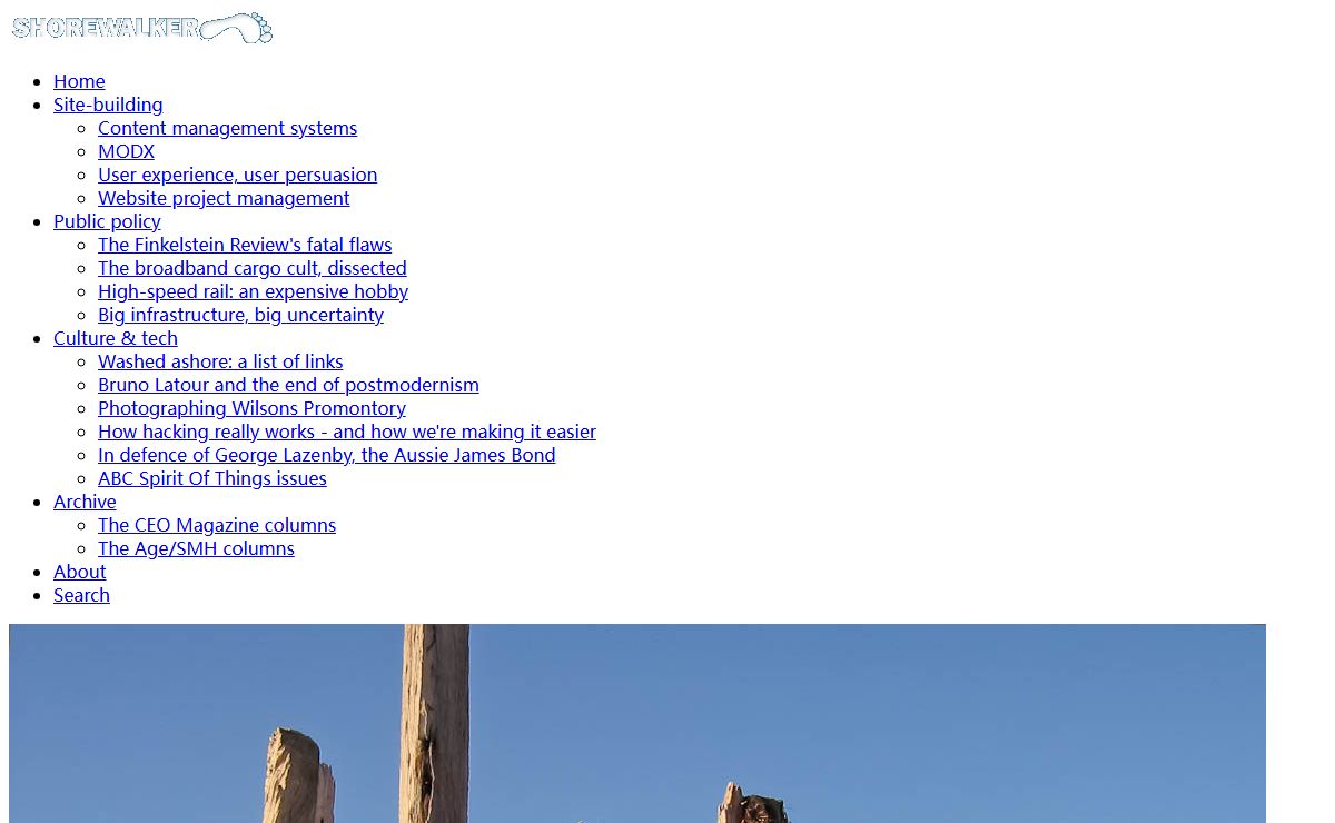 Shorewalker - site-building, content management and more - Shorewalker
