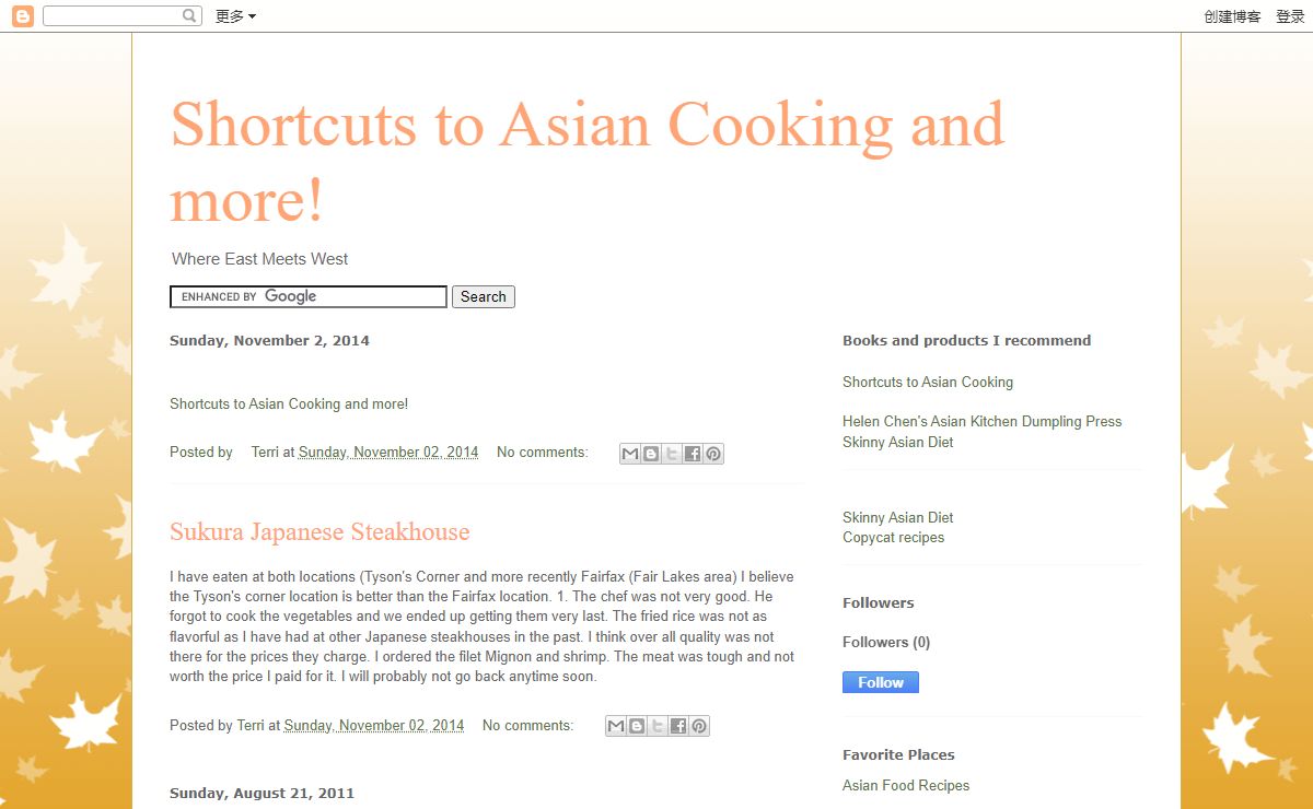 Shortcuts to Asian Cooking and more!