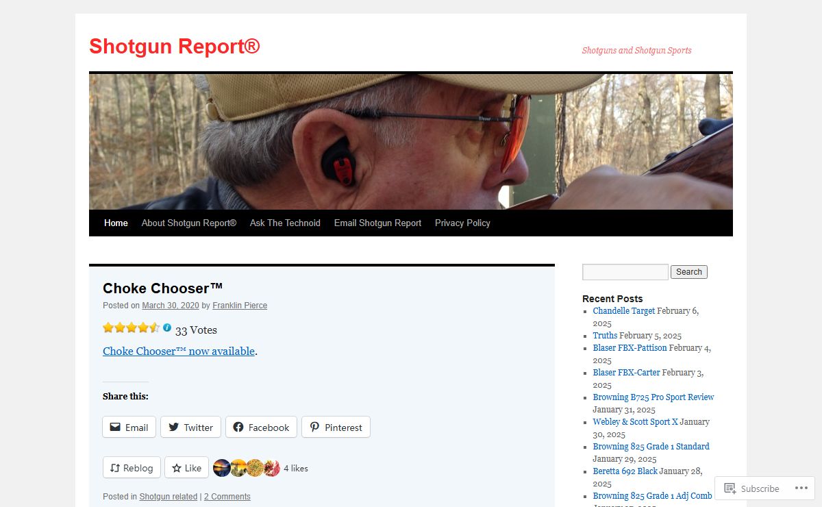 Shotgun Report® | Shotguns and Shotgun Sports