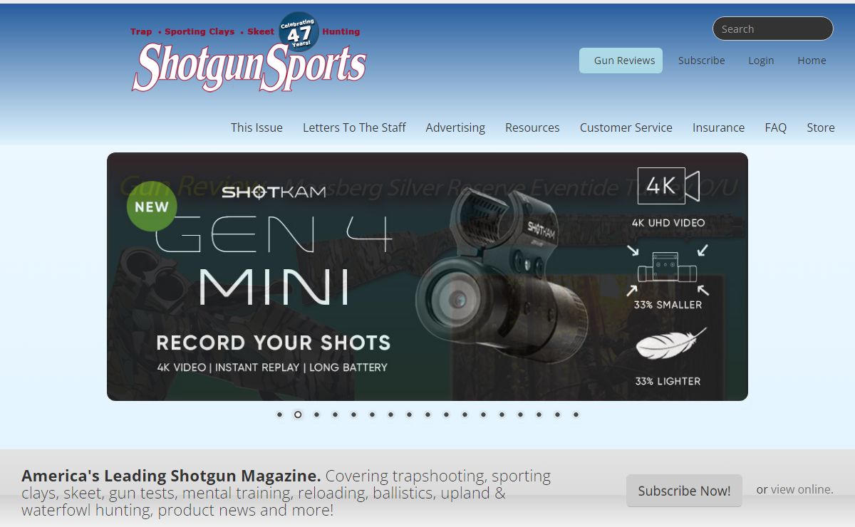 Shotgun Sports Magazine | Shotgun Sports Magazine