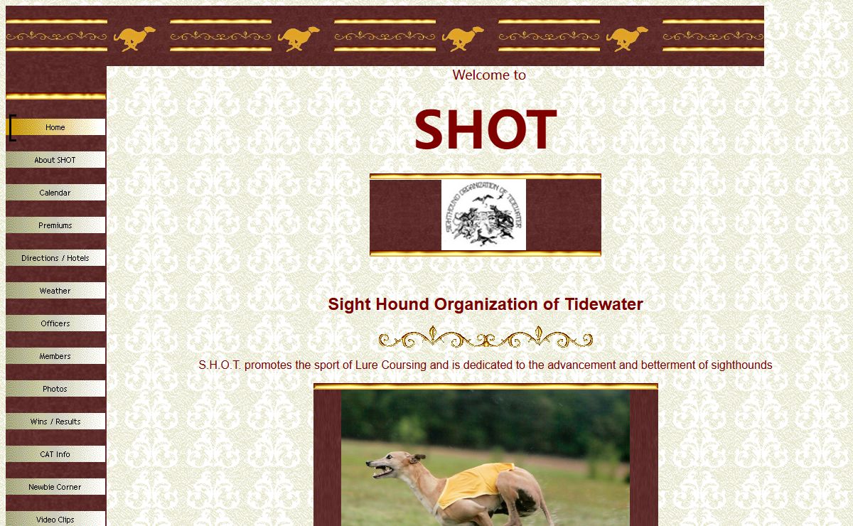 SHOT Home Page