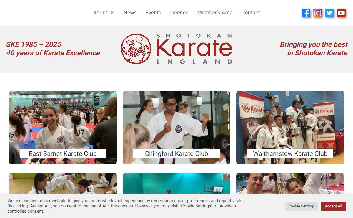 Clubs - Shotokan Karate