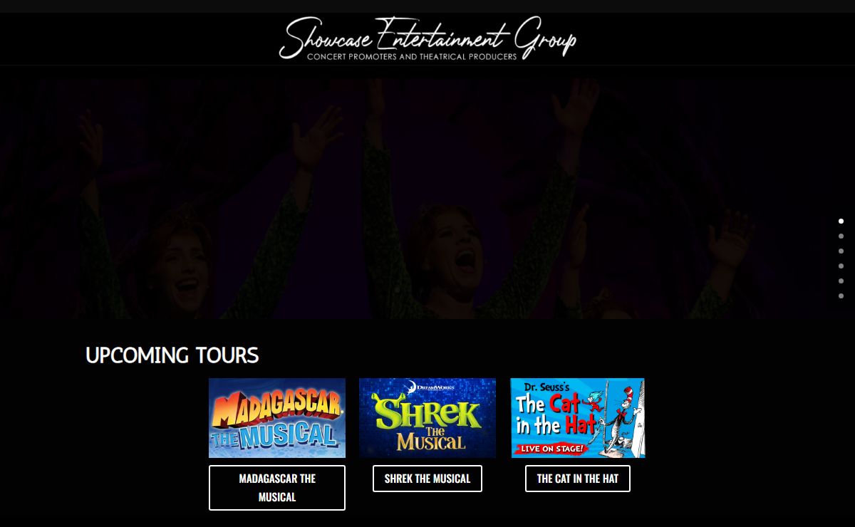 SHOWCASE ENTERTAINMENT GROUP LTD - Showcase Entertainment Group