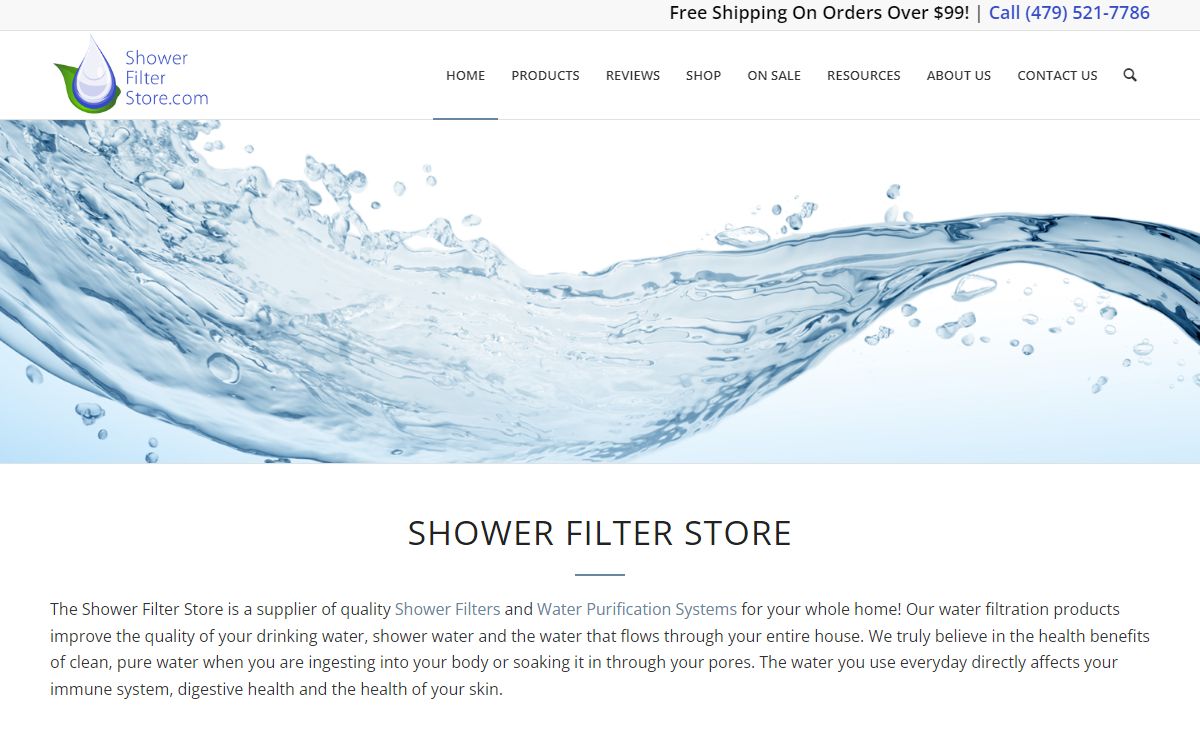 Quality Shower Filters & Drinking Water Purification Systems